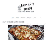 Tablet Screenshot of eatplantsdaily.com